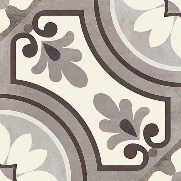 Dlažba Del Conca Paris marrone Saint Germain 20x20 cm mat 20PR00SMA