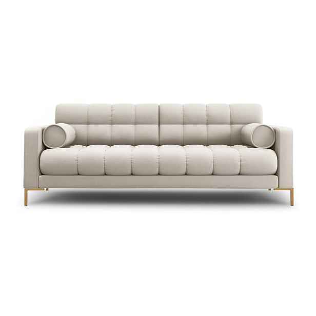 Béžová pohovka 217 cm Bali – Cosmopolitan Design