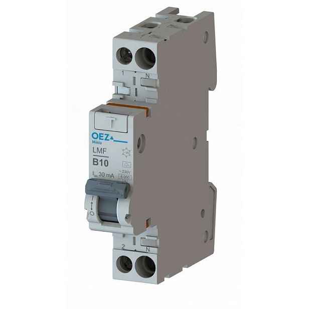 Chránič proudový s jištěním OEZ LMF-10C-1N-030A