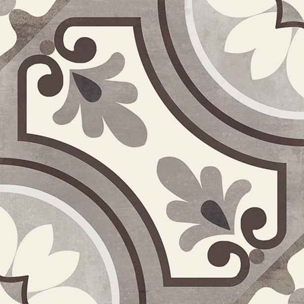 Dlažba Del Conca Paris marrone Saint Germain 20x20 cm mat 20PR00SMA