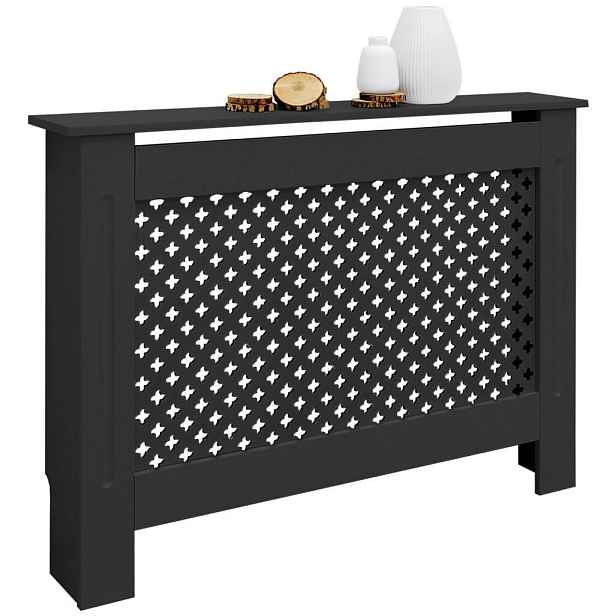 ML-DESIGN KRYT RADIÁTORU s voštinovým vzorem 112 x 19 x 82 cm antracit