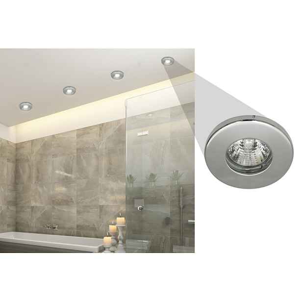 Hermetická chromová koupelnová armatura IP65 SH-06 8cm