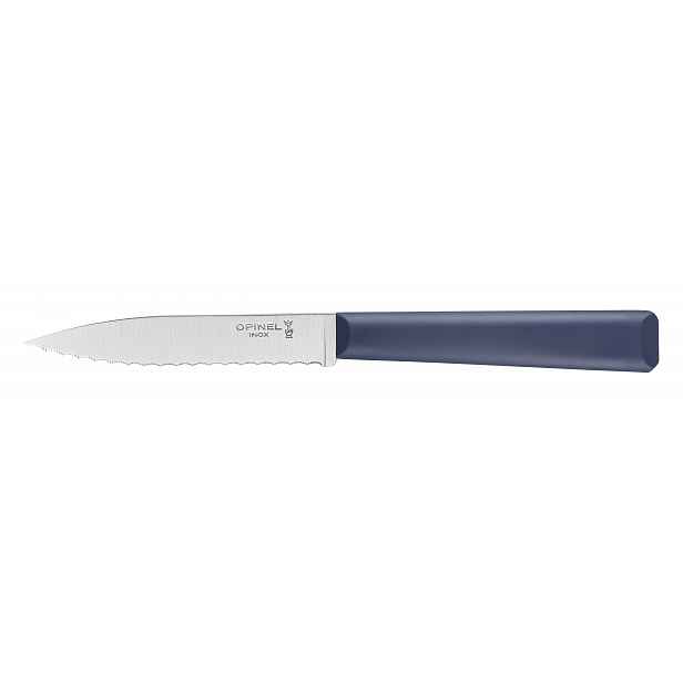 Zoubkovaný nůž Opinel Essentiels N°312, 10 cm, modrý