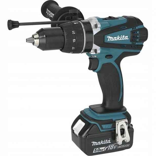 Makita DHP458RTJ aku příklepová vrtačka 18V/2*5Ah Li-ion, systainer