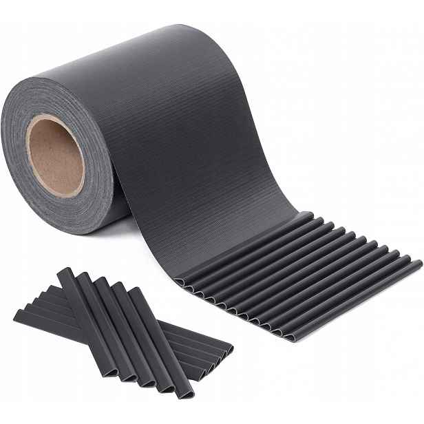 Stínící Panelové Pásy Pvc 40 m x 19 cm Antracit – Kryt Na Oplocení