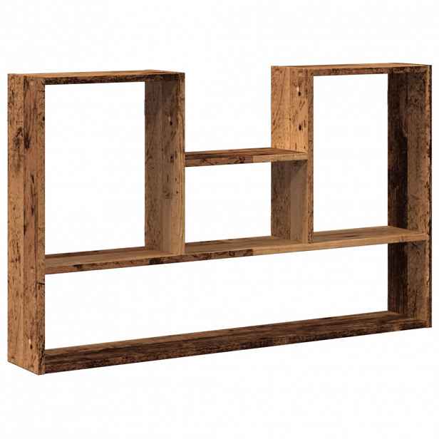 vidaXL Nástěnná police old wood 99 x 15 x 60 cm kompozitní dřevo