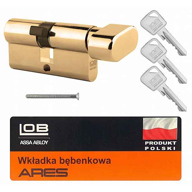 vložka Lob Ares 40/50G s mosazným knoflíkem