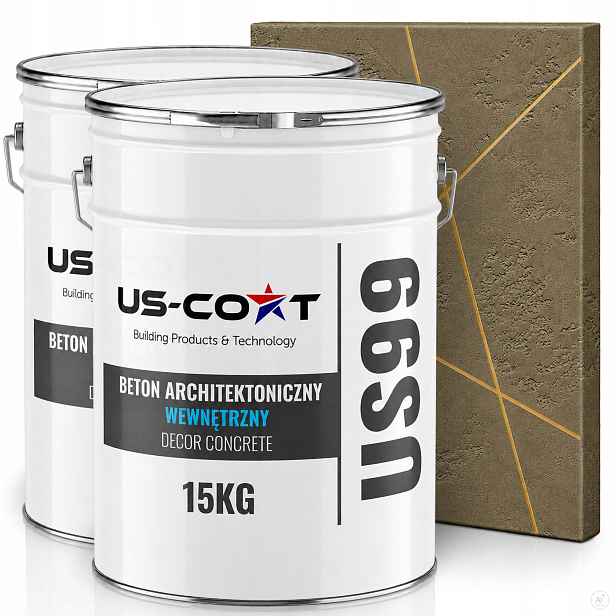Vnitřní Architektonický Beton Khaki Tmavý F456 20m2 30kg Omítka Na Zeď