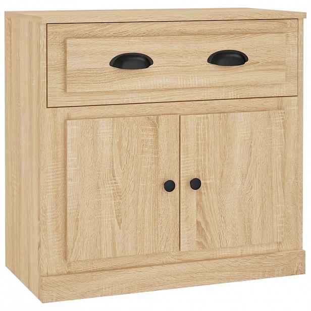vidaXL Příborník dub sonoma 70 x 35,5 x 67,5 cm kompozitní dřevo