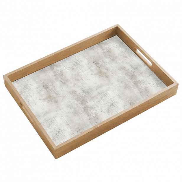 OnlyWow SERVÍROVACÍ PODNOS Šedá - Beton - Zvětralá 50x35 cm