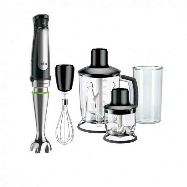 Braun - Tyčový mixér MultiQuick 7 MQ7045X, černá/nerez 8021098774637