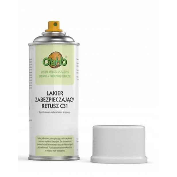 Lak na ochranu retuše C31 lesklý Cleho