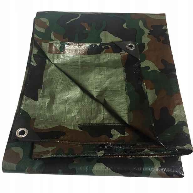 Plachta maskáč kamufláž 5 x 8 m camo silná 5 x 8