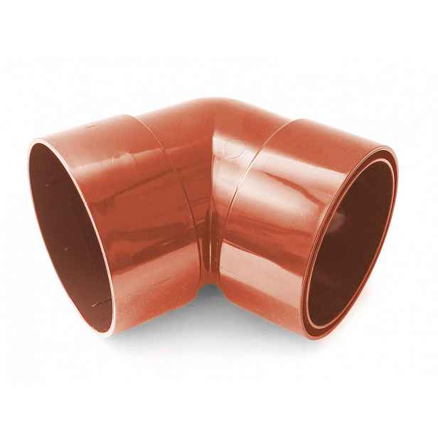 Plastové okapové koleno Gutta Aqua 110 mm, cihlově červená