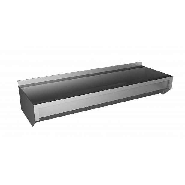 Sanela - Nerezový žlab neopláštěný, délka 1250 mm, ocel AISI 316L SLUN 10L