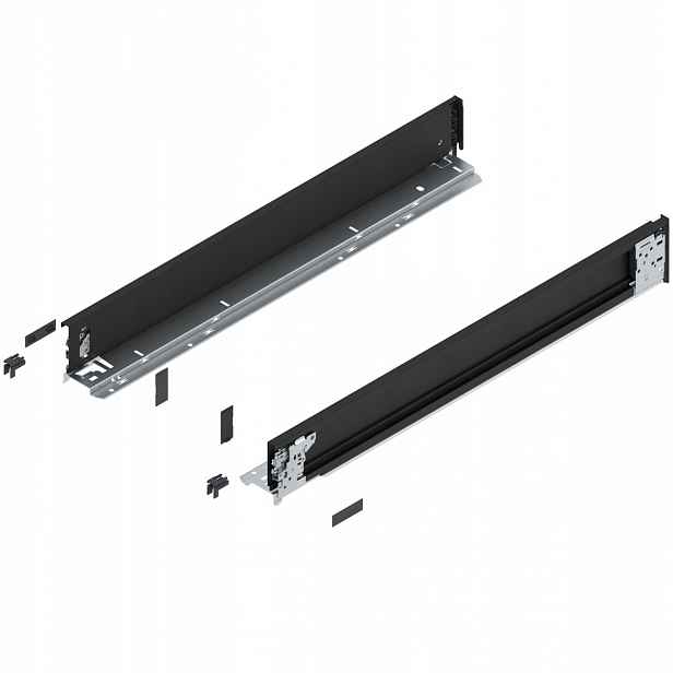 Blum 770M6501S Boční strana zásuvky Legrabox vnitřní výška 90.5 mm délka 650 mm