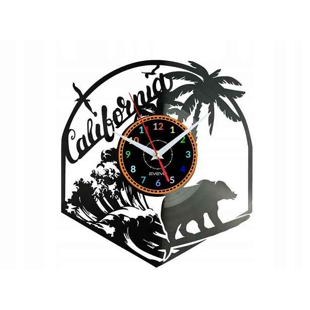 California Dárek pro milovníka originální Nástěnná Dekorace z desky