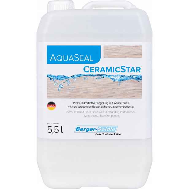 Berger-Seidle AquaSeal CeramicStar Mat 5,5L keramický lak na parkety