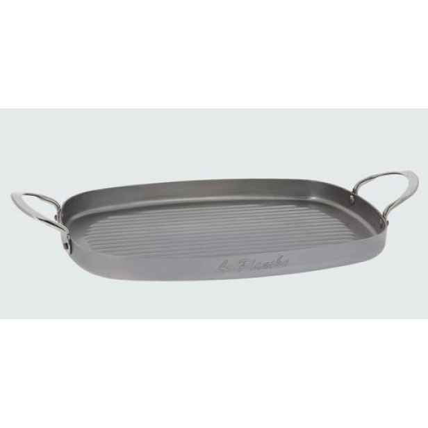 Grilovací deska de Buyer Mineral B uhlíková ocel 38x26 cm