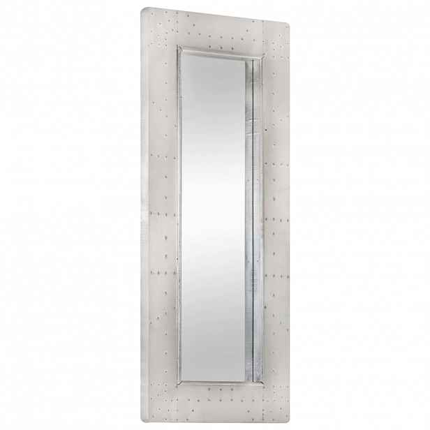 vidaXL Zrcadlo s kovovým rámem 110 x 50 cm kov