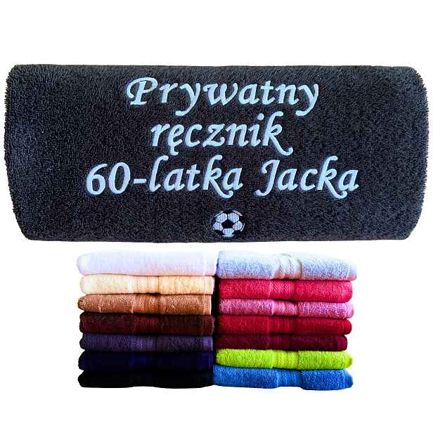 Dárek k 60. narozeninám pro bratra tatínka švagra, muže, jeho ručník s výšivkou