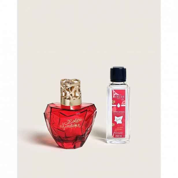 Lolita Red – sada červená lampa a vonná esence Lolita Lempicka Swee