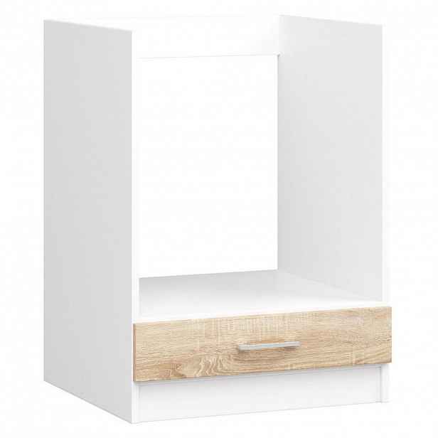 RAUMHIRSCH FURNITURE SPODNÍ SKŘÍŇ Bílá, dub Sonoma 82/60/55