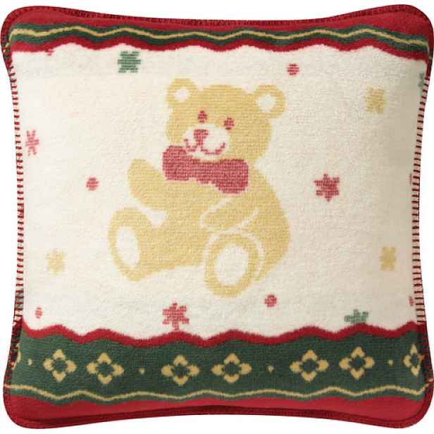 Villeroy & Boch Vánoční polštářek Toy’s Delight, Teddy, 50 × 50 cm 813459