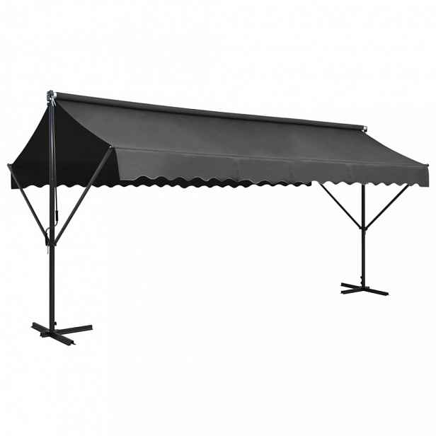 Volně stojící markýza 600x300 cm Dekorhome Antracit