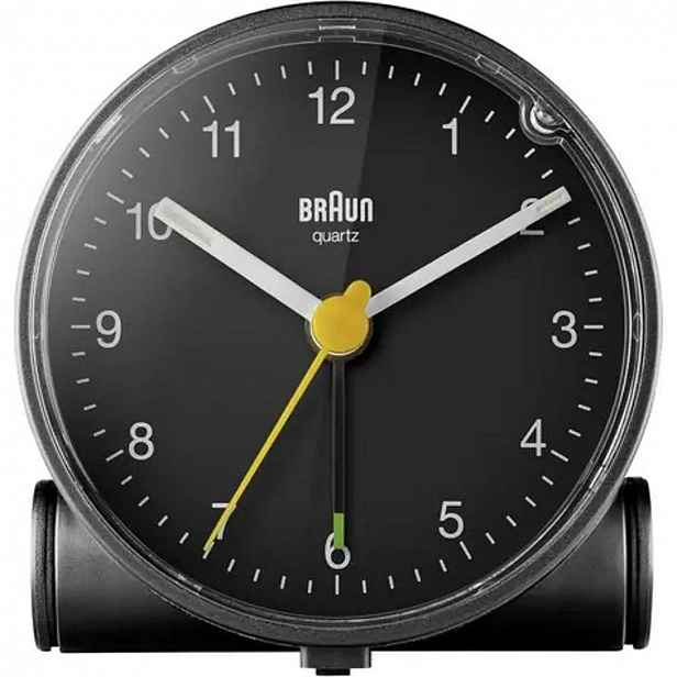 Braun - Analogový budík BC01, černá 4007218670038