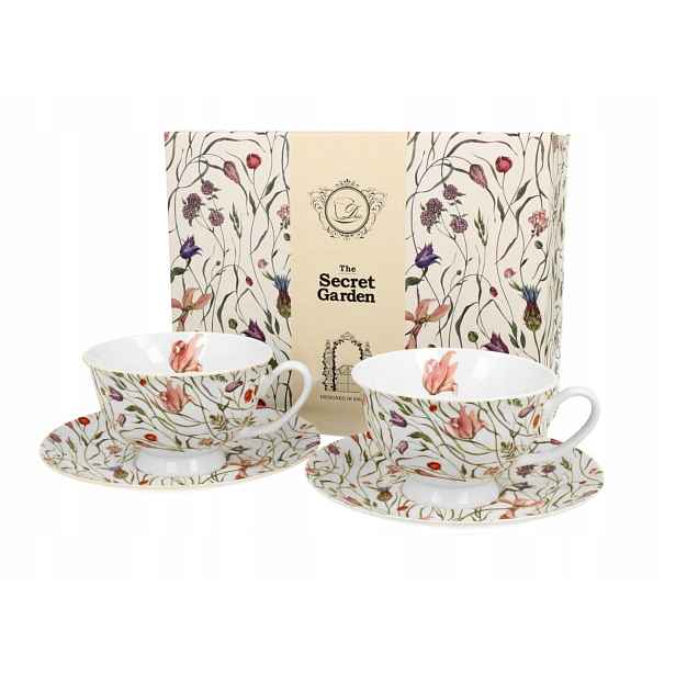 Sada 2 šálků 250 ml Flower Medow