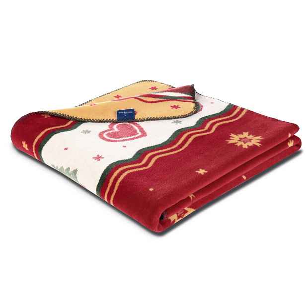 Villeroy & Boch Vánoční pléd Toy’s Delight Ruby, 150 × 200 cm 823502