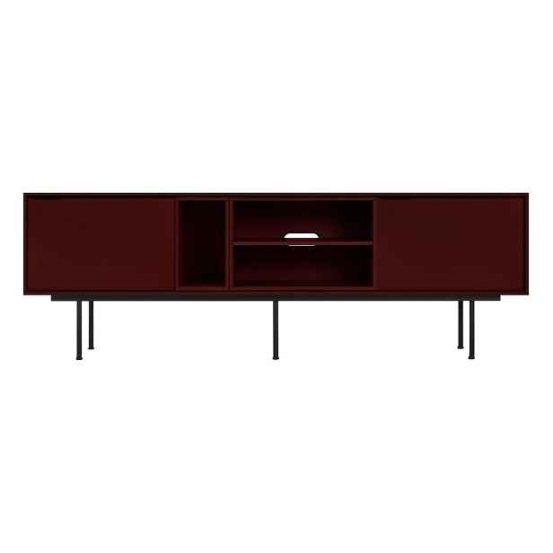 Vínový TV stolek 189x61x42 cm Mod – noo.ma