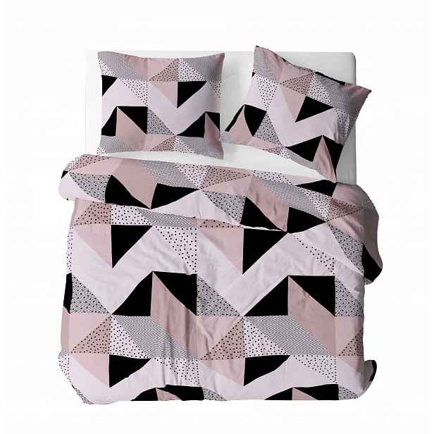 Sada Povlečení Bavlna 100% 220X200 Výrobce geometrické trojúhelníky