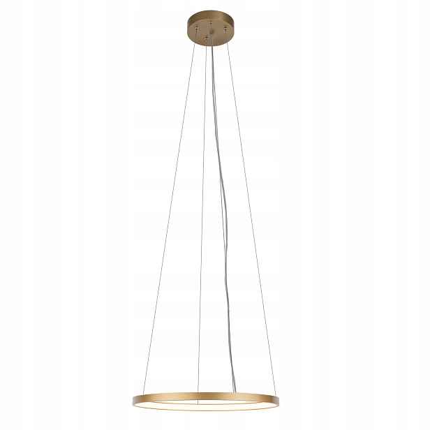 Závěsná lampa Agari Led 35W Shilo Zlatá Ø57 cm IP20