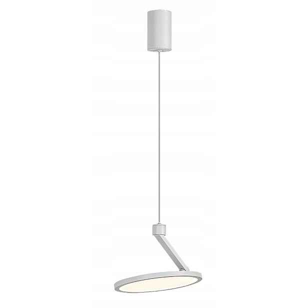 Závěsná Led lampa 20W Bílá Ø 20 cm Rabalux Ovidia do obývacího pokoje