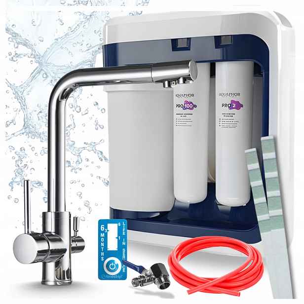 Kuchyňská Baterie Chrom A Filtr Reverzní Osmózy Aquaphor Ro 202S Pro Pzh