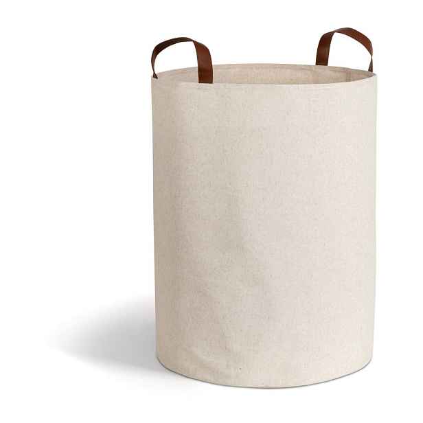 Béžový látkový koš na prádlo 69 l Soft Storage – Bigso