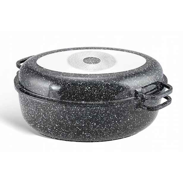 Velký Robustní Pekáč Do Trouby Na Indukci 8,0 L 38 cm Edenberg 4604