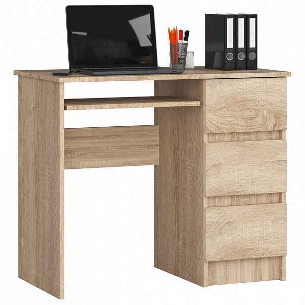 RAUMHIRSCH FURNITURE PSACÍ STŮL dub Sonoma 77/90/50