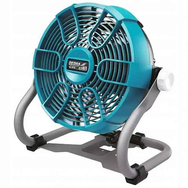 Dedra aku ventilátor 18V, průměr 9"/230mm, dvě rychlosti, bez baterie, DED7
