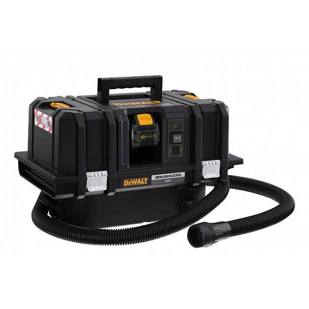 DeWALT - 54V AKU průmyslový vysavač, 2x aku 6,0 Ah FLEXVOLT, nabíječka DCV586MT2