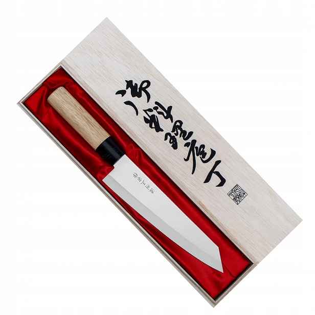 Satake Megumi Premium 420J2 Japonský kuchyňský Nůž Bunka Chef's 20 cm