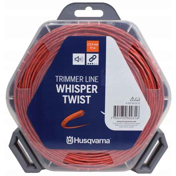 Struna Whisper Twist Husqvarna 2.4 mm x 77 m 597669121