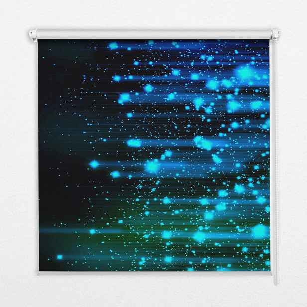 TULUP VNITŘNÍ roleta - okenní roleta - roleta - 60x140 cm - Modré kroupy
