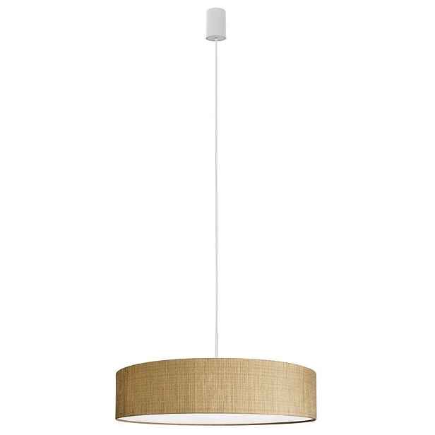 Závěsná lampa zlatá Turda IV je moderní nad jídelní stůl Nowodvorski