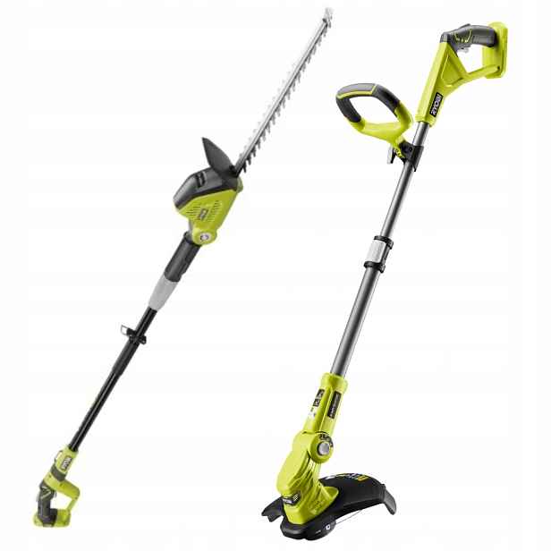 Ryobi Nůžky na živý plot 18V na výložníku Ryobi Vyžínač 18V