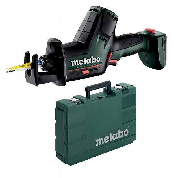Šavlová pila Metabo 602322860/SSE 12 Bl LiPOWER 12V 16 mm, kufr