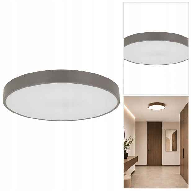 Stropní svítidlo hnědá Velis IP54, intimní atmosféra v obývacím pokoji Tk Lighting