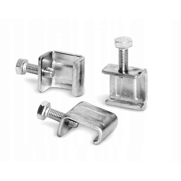Svorky spony svorka clamp spona kanálu niczuk 2,5 mm 300 kusů karton